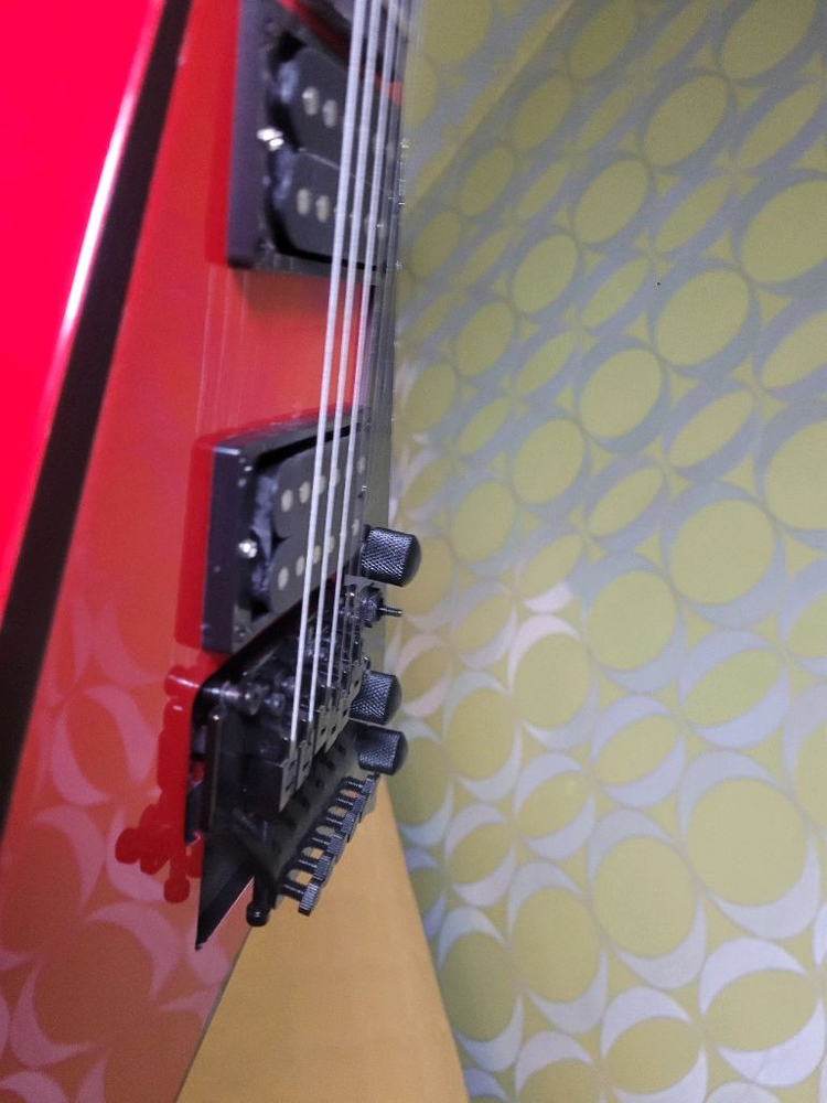 한시적 급처/내용필독) 브이형 일렉기타 노브랜드 rr타--4