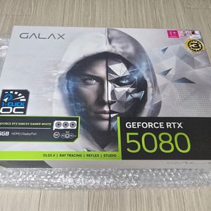 갤럭시 RTX 5080 EX버전 미개봉