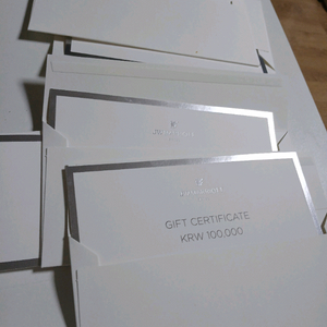 jw 메리어트호텔 서울 상품권 10만원권 5장팝니다