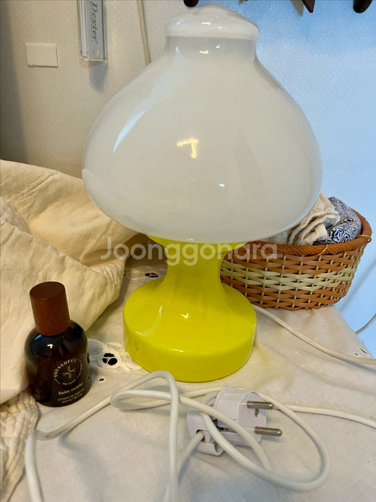 영국 빈티지 무라노 테이블 조명 (Murano Lamp--4