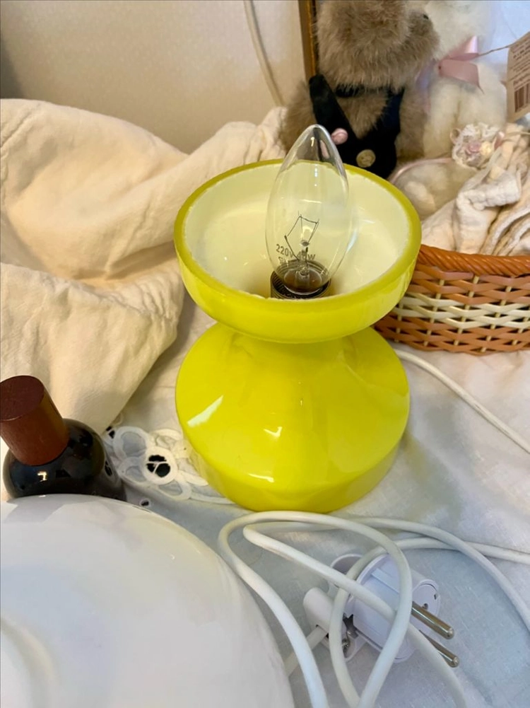 영국 빈티지 무라노 테이블 조명 (Murano Lamp 이미지
