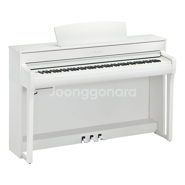 야마하 CLP-745 화이트 디지털 피아노--1