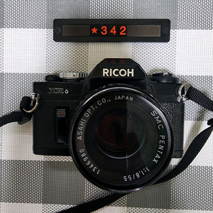 리코 XR-6 필름카메라 블랙바디 1.8 단렌즈