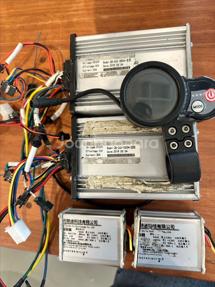 전동킥보드 컨트롤러60v30a, DC컨버터, 스로틀--0