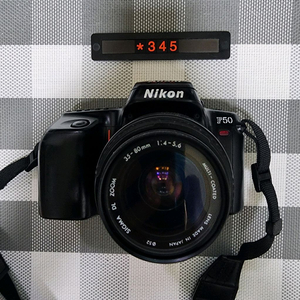 니콘 F 50 필름카메라 35-80 줌렌즈