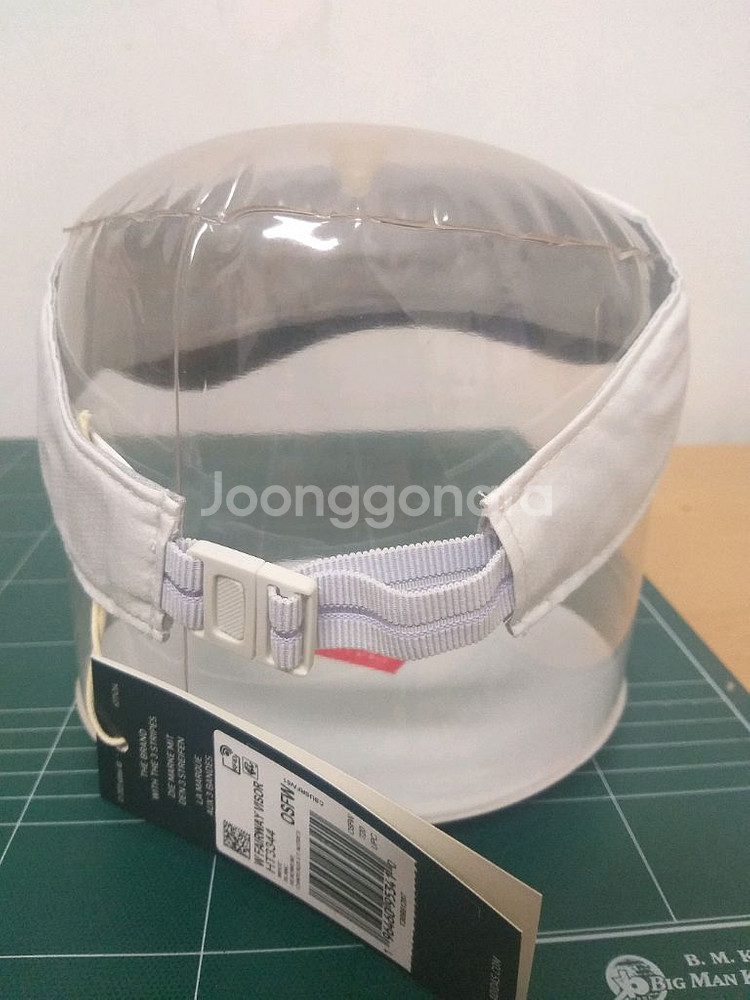 아디다스 정품 여성용 페어웨이 골프 바이져 화이트 판매--4