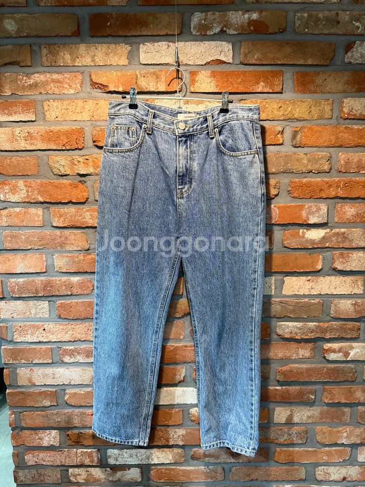 (L)셀프서비스 중청데님 청바지 중청바지 3252--0