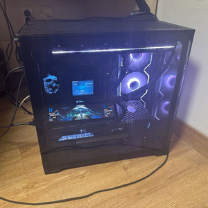 Rtx5090, 9800x3d 조립의 최고 장착 컴퓨터