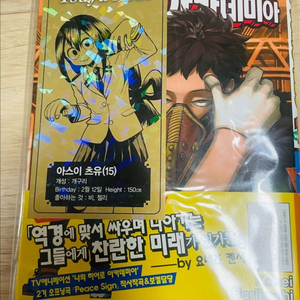 나의 히어로우 아카데미아12 새책