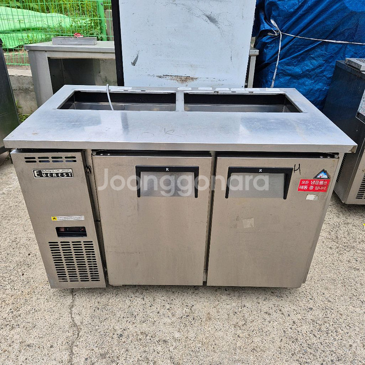 에베네스트 간냉식 토핑 냉장고 1200--0
