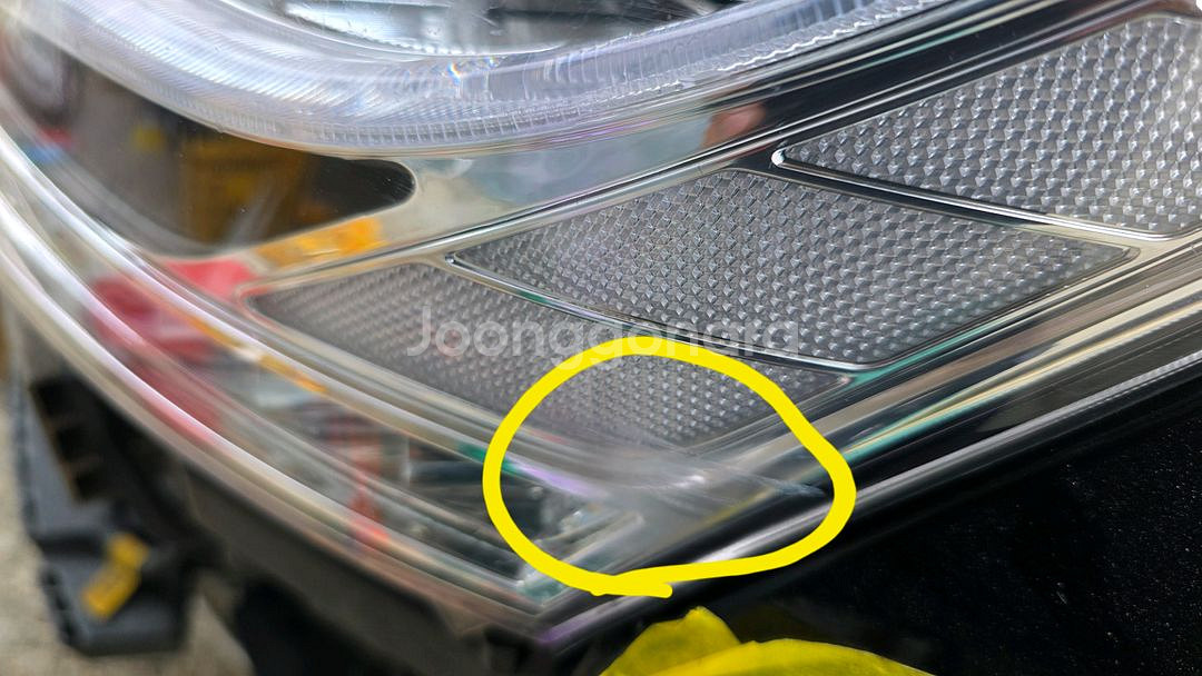 에쿠스 VI 3구 LED 운전석 라이트--6