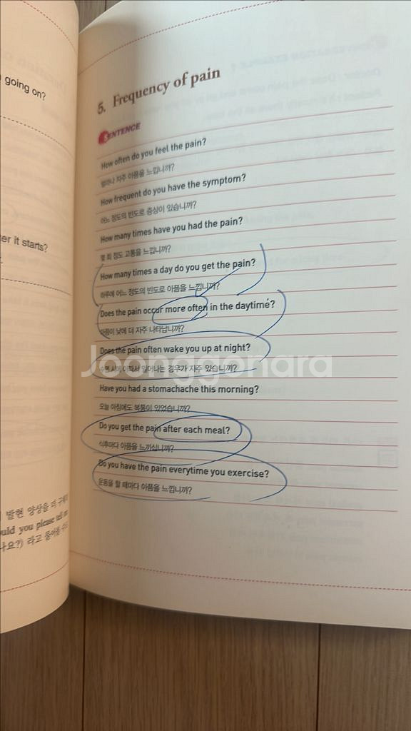 의료인을 위한 영어회화 진료영어--1