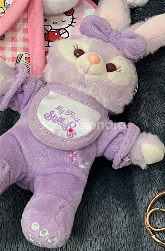 더피와친구들 스텔라 토끼 키링 인형 열쇠고리 차키--2
