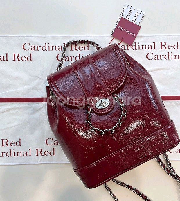 Cardinal Red 하우아백레드 카디널레드백팩가방--1