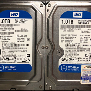 WD Blue 1TB HDD 판매합니다.