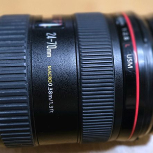 캐논 구계륵 24-70mm 정품 켄코 필터 포함 55만
