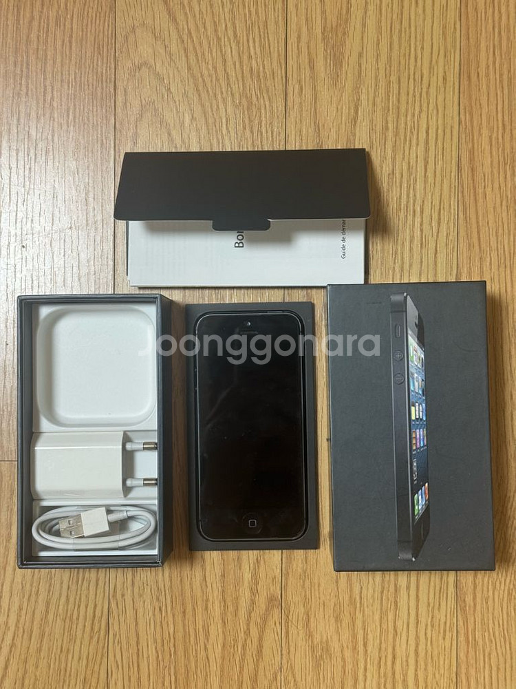 [100%순정] 애플 아이폰5 슬레이트블랙 16gb--0