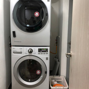 lg 17kg 세탁기 + 14kg 건조기