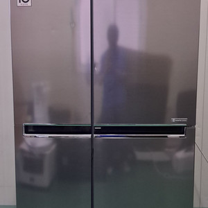 1545 엘지디오스 830L 2도어양문형냉장고(메탈)