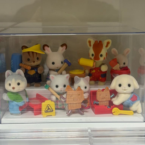 실바니안 아기공작 풀세트
