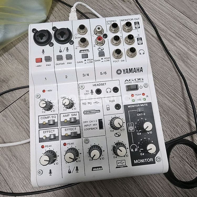 야마하 AG06 MK1 YAMAHA 믹서형--0