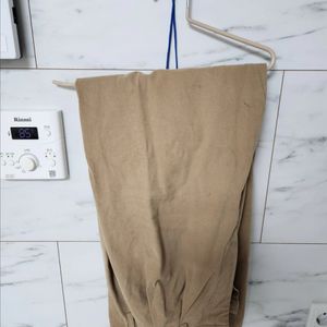 베이지 치노팬츠 베이지 와이드 팬츠