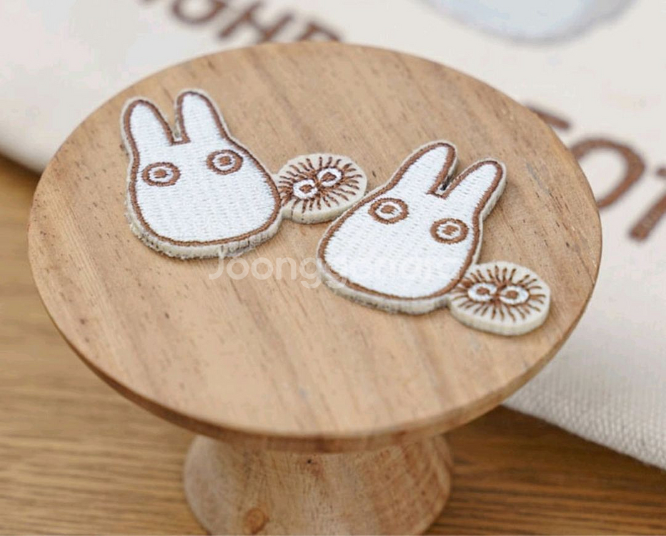 일본 지브리 토토로 미니 에코백 와펜--3