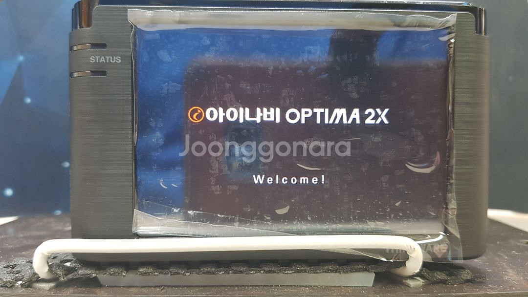 정비된 아이나비 옵티마2X 앞쪽 본체만.--0