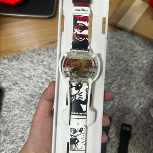 스와치 키스해링 미키마우스 시계