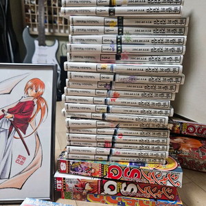 바람의검심 전권 + 점프 잡지 +점프류 dvd 팝니다