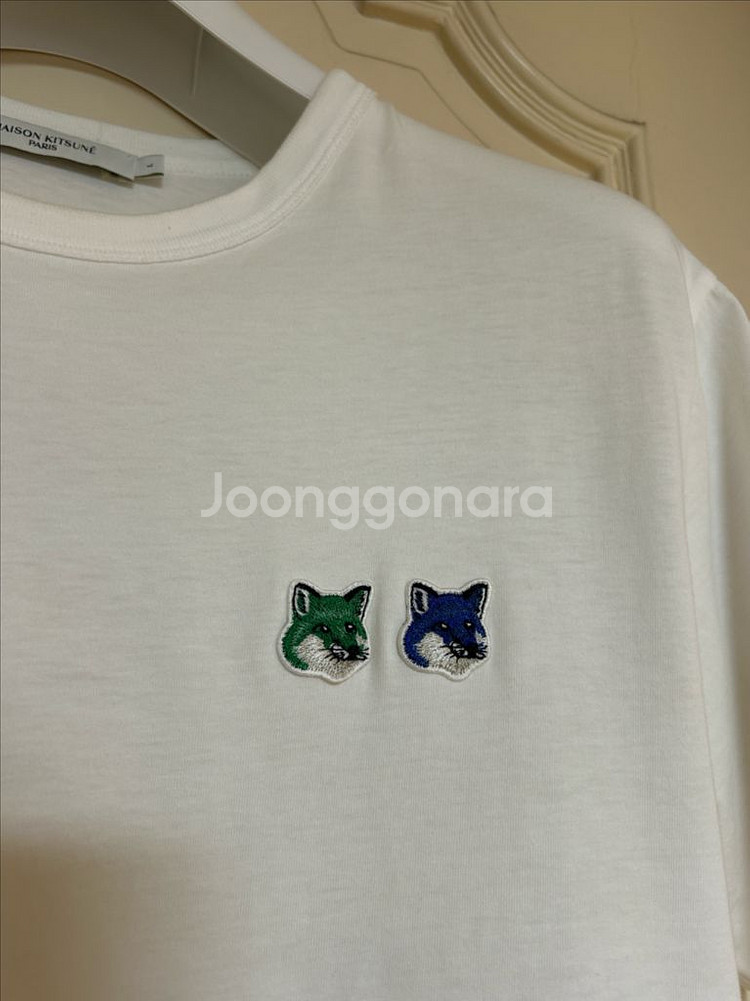 메종키츠네 반팔 티셔츠--1