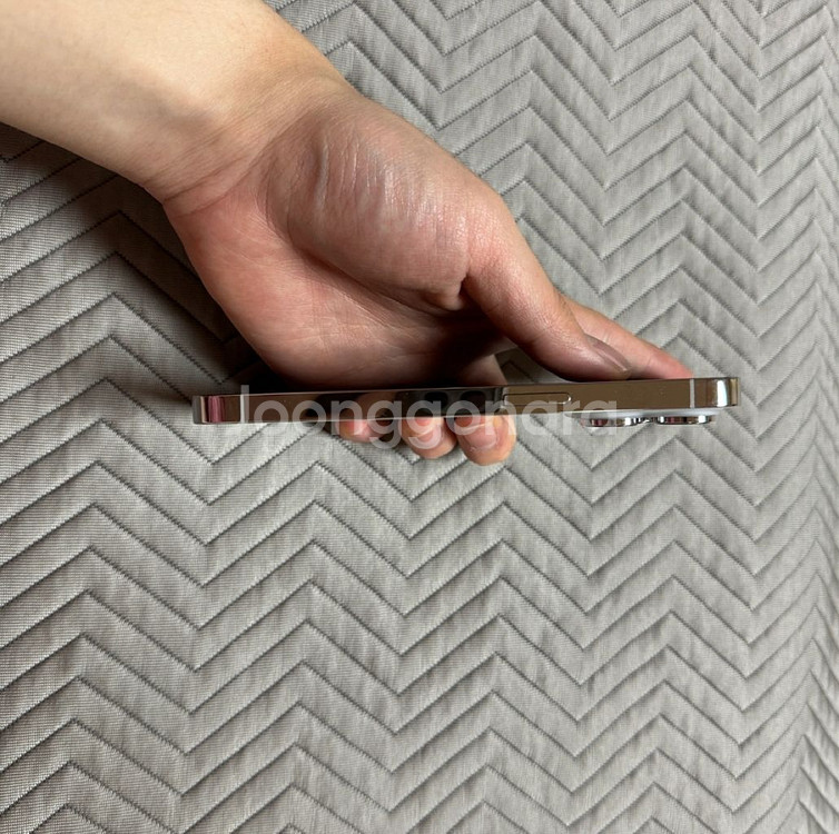 아이폰14프로 화이트 128G 파손폰 팔아요--3