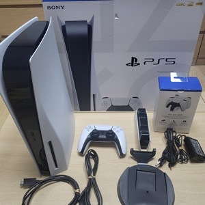 PS5 CFI-1018A + 정품 충전 거치대 팝니다!