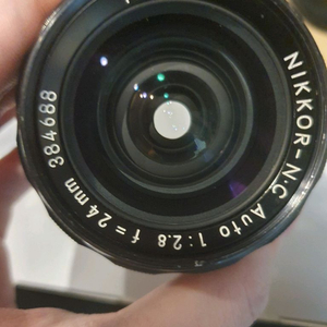 니콘 해바라기 nikkor n.c auto 24mm