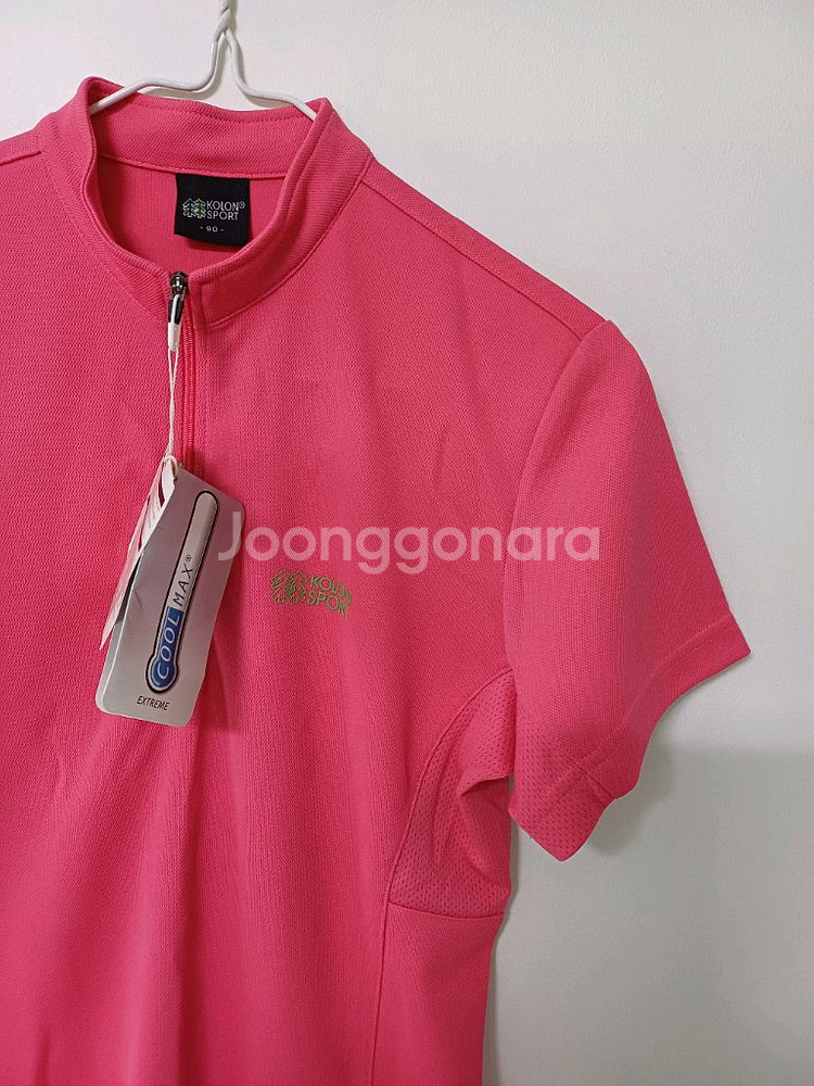 여성 코오롱스포츠 반팔 등산티셔츠 (스판95)--1