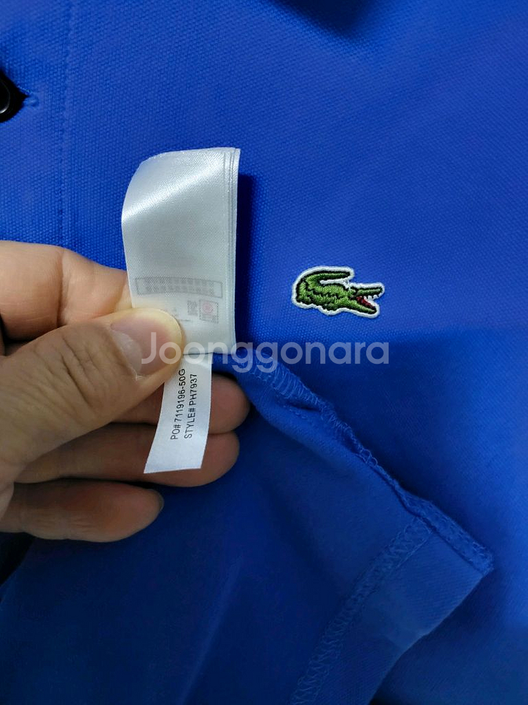 여성 라코스테 반팔 카라티셔츠 (사방스판95)--6