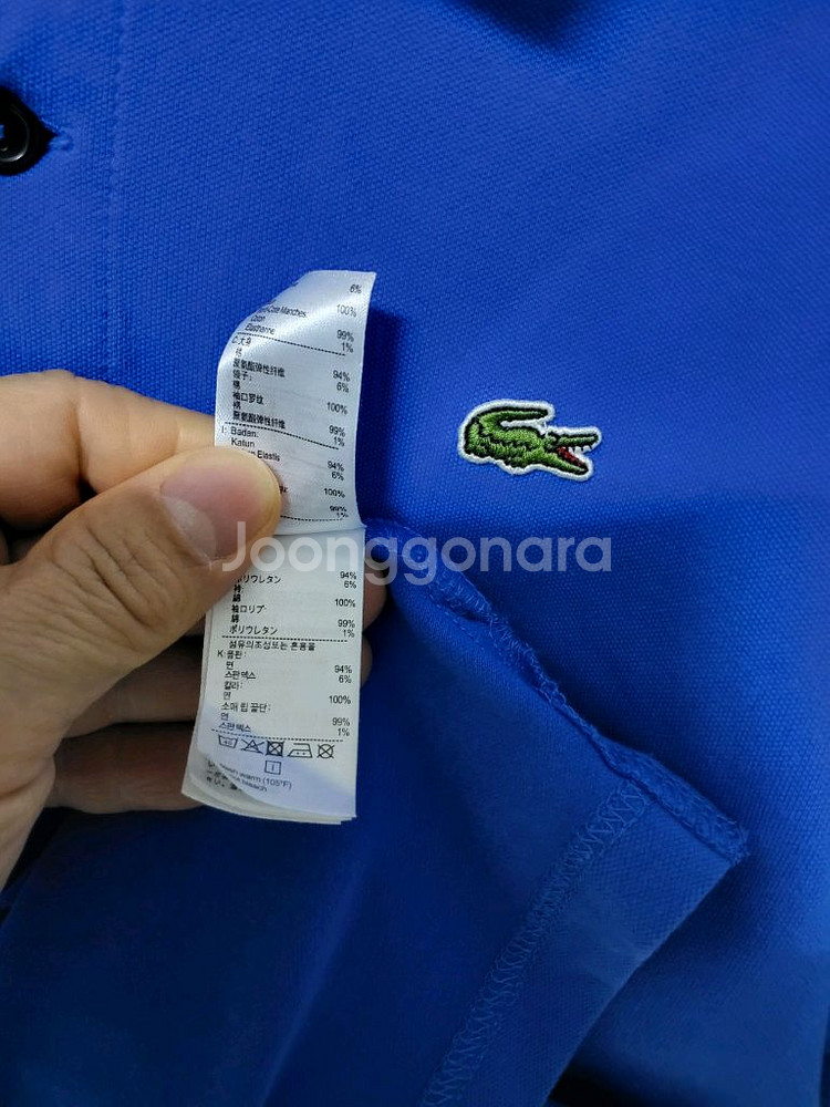여성 라코스테 반팔 카라티셔츠 (사방스판95)--5