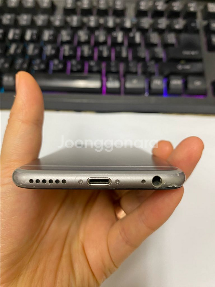 아이폰6 스그 액정SS급 32GB 무잔상 배터리100%--6