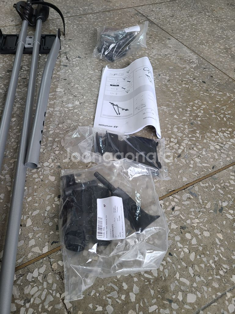 자전거캐리어 (루프랙장착용)현대자동차 순정품--2