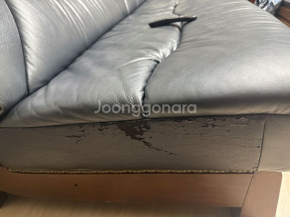 장인가구 가죽소파--3