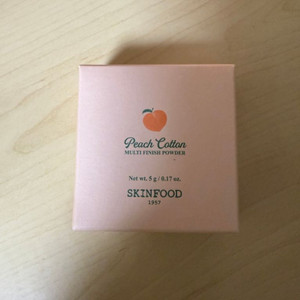 스킨푸드 피치뽀송 파우더