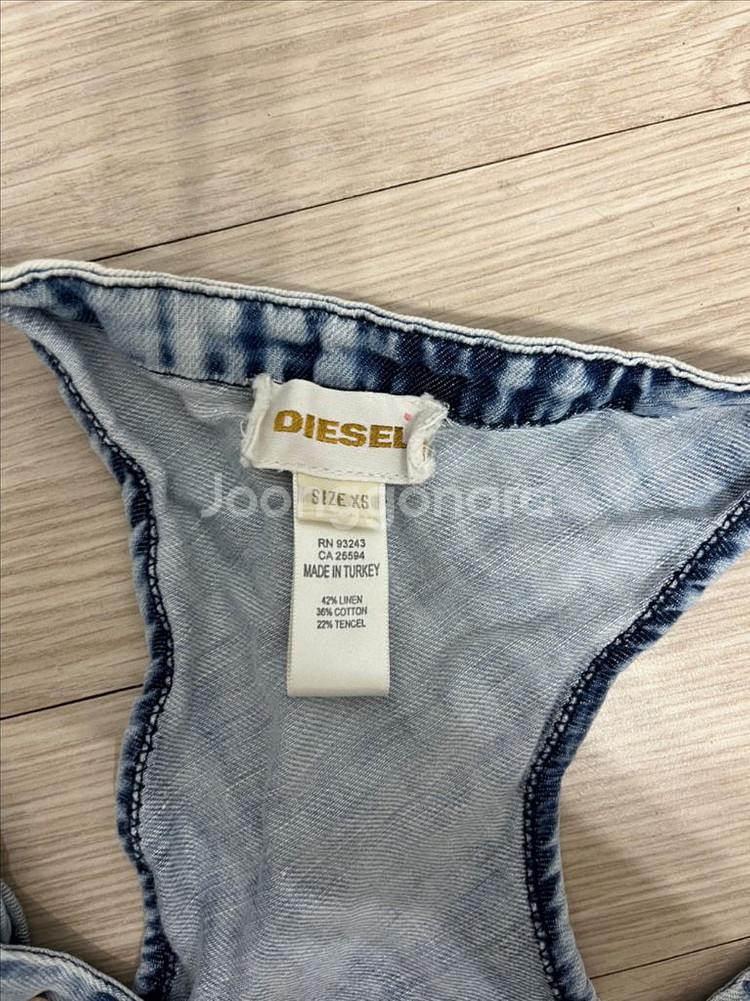 DIESEL 디젤 데님 스커트 치마 xs--1