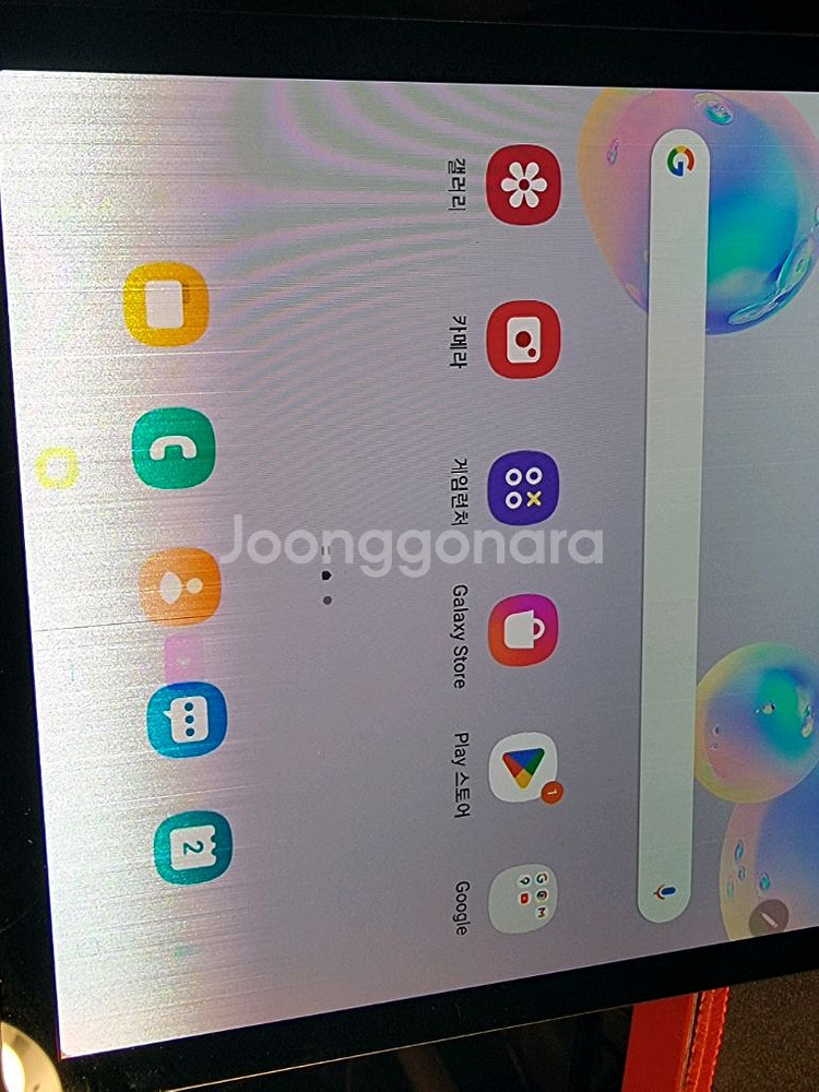 삼성 태블릿 갤럭시탭S6 256GB LTE 부품용--0