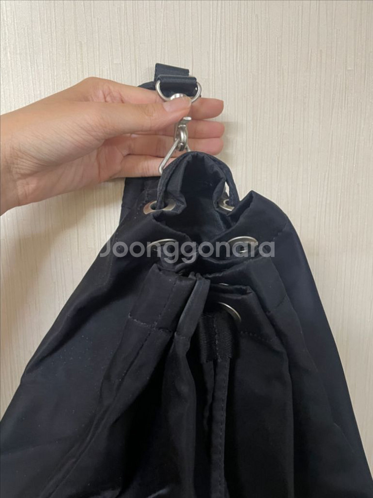 하아카이브 더플백 백팩 블랙--3
