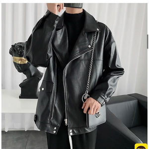 블랙 레더 라이더 재킷 팝니다