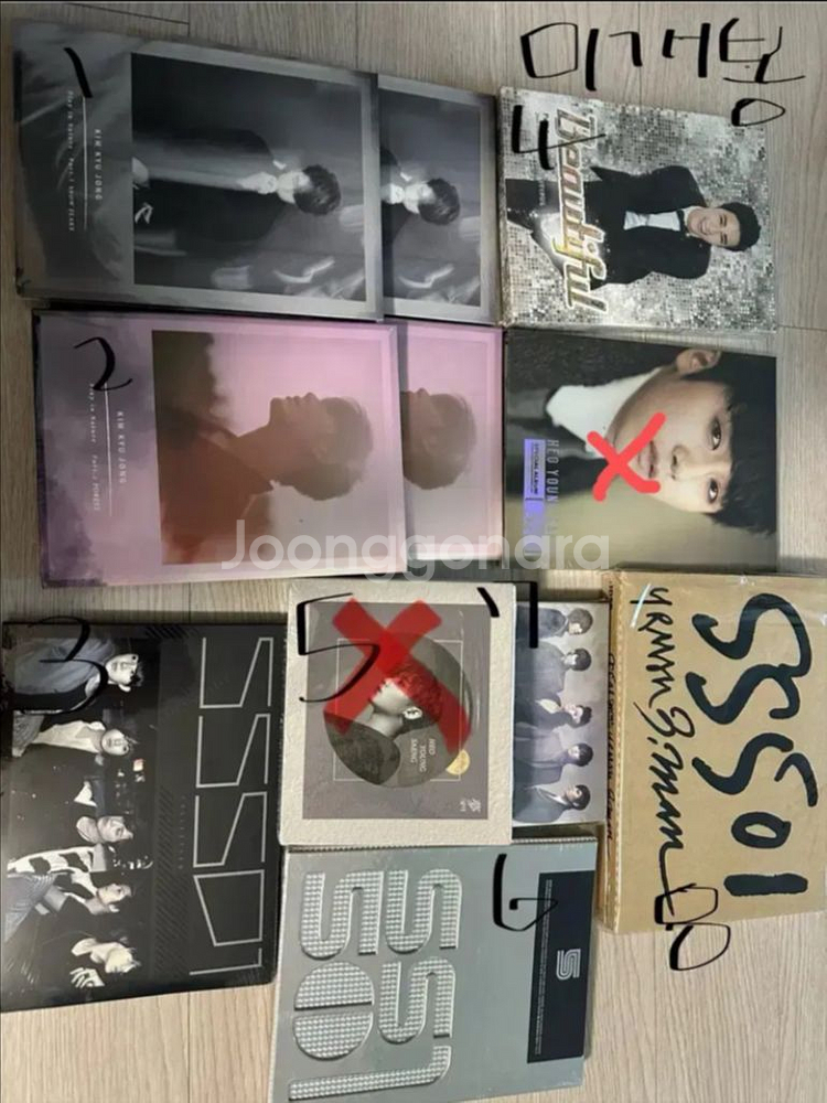 SS501 앨범&DVD&굿즈--0