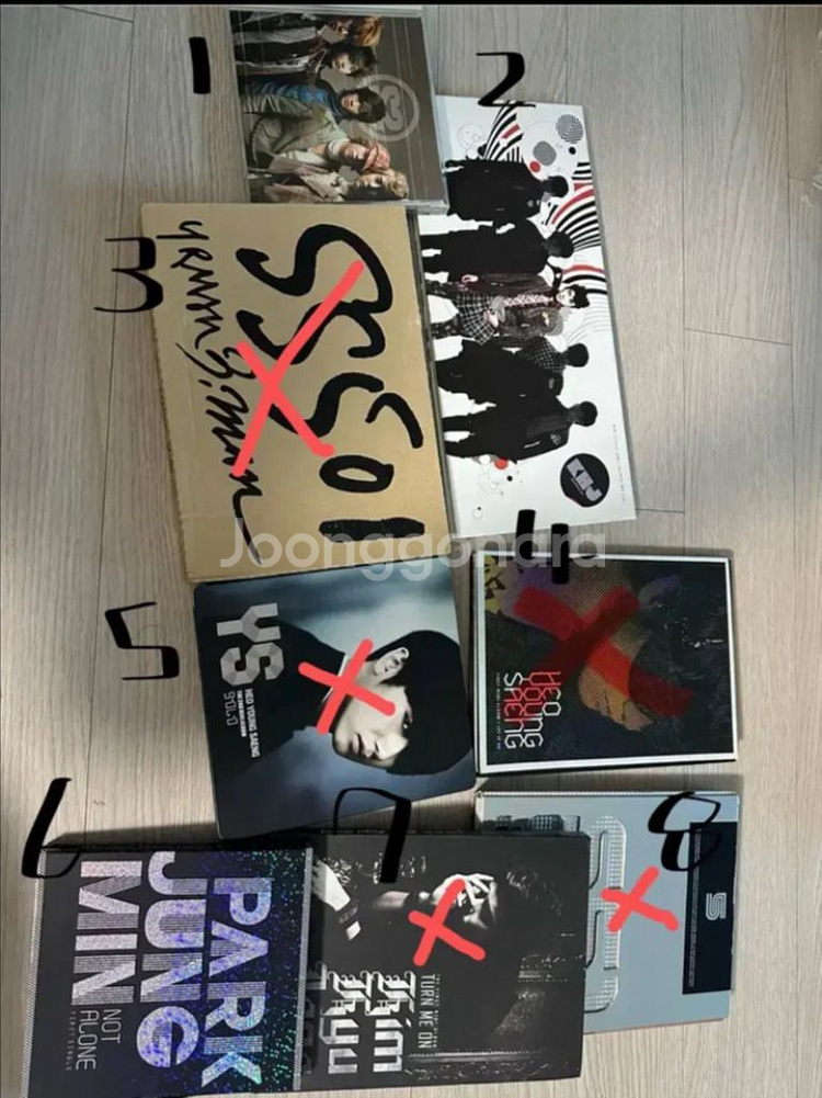SS501 앨범&DVD&굿즈--2