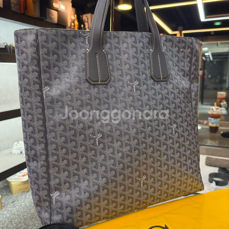 [정품]고야드 볼테르 그레이 토트백--1