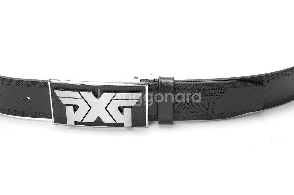 PXG 골프 사각 플레이트 스틸로고 투톤 골프 벨트--6