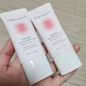 셀퓨전씨 토닝 선크림 35ml 2개